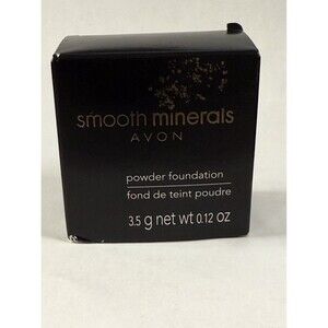 Avon  Smooth Minerals Powder Foundation Transparent Glow 3.5g